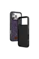 Onegif Apple İphone 17 Pro Bright Simli Kapak - Derin Mor