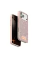 Onegif Apple İphone 17 Pro Bright Simli Kapak - Pembe