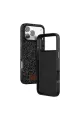 Onegif Apple İphone 17 Pro Max Bright Simli Kapak - Siyah