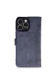 Apple İphone 16 Pro Max Kılıf Trend S Plus Kapaklı Kılıf - Lacivert