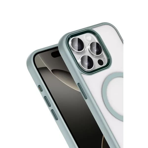 Joko Apple İphone 15 Pro Max Terea Magsafe Kapak - Gri