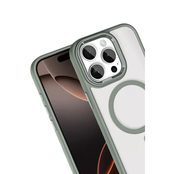 Joko Apple İphone 15 Pro Max Terea Magsafe Kapak - Titan Gri