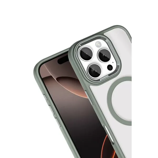 Joko Apple İphone 16 Pro Max Terea Magsafe Kapak - Titan Gri