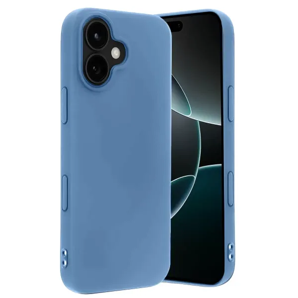 Apple İphone 17 First Silikon - Mavi