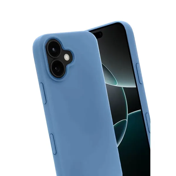 Apple İphone 17 First Silikon - Mavi