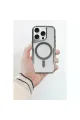 Apple İphone 14 Pro Kılıf Boyi Magsafe Silikon Kapak - Siyah