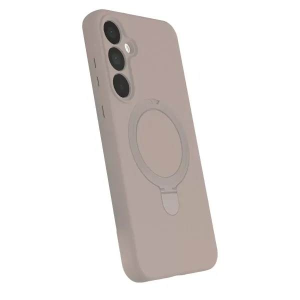 Samsung Galaxy A25 5g Regal Magsafe Standlı Kapak - Çöl Titanyum
