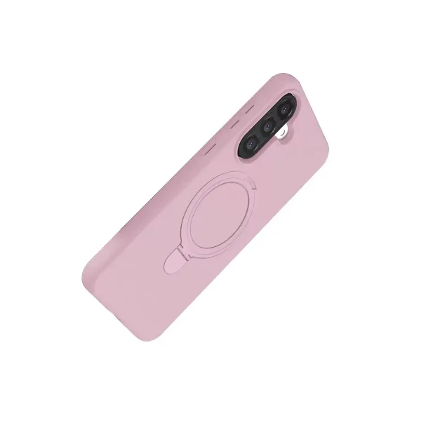 Samsung Galaxy A36 Regal Magsafe Standlı Kapak - Açık Pembe