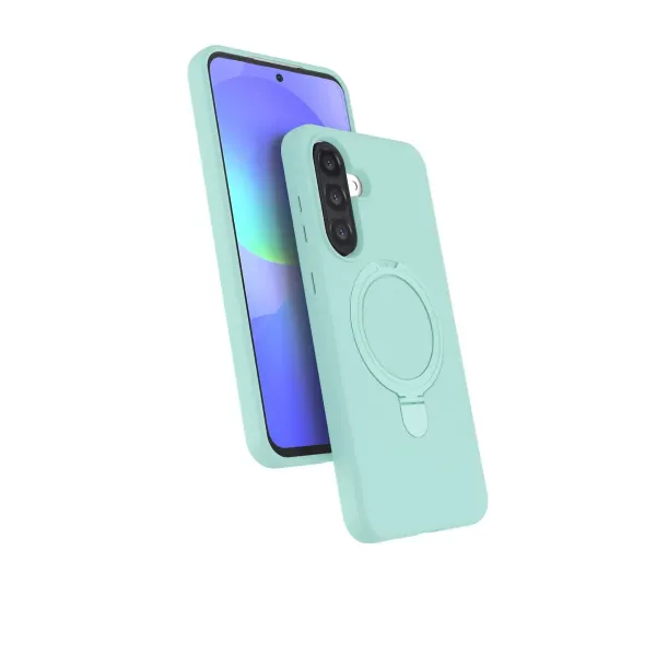 Samsung Galaxy A36 Regal Magsafe Standlı Kapak - Su Yeşili
