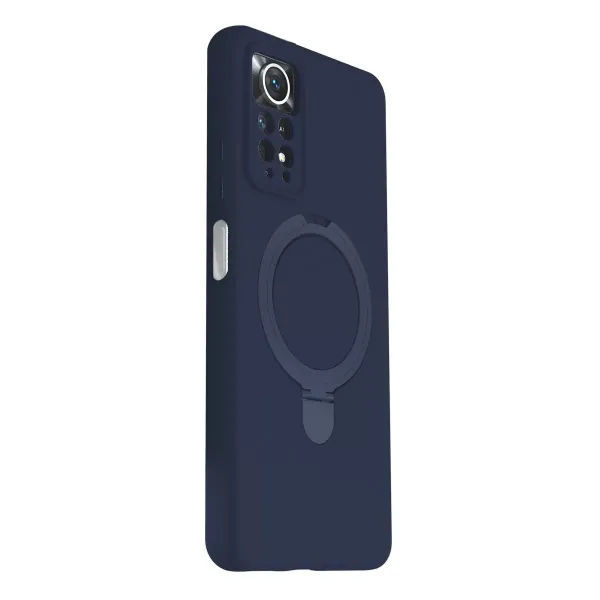 Xiaomi Redmi Note 12 Pro 4g Regal Magsafe Standlı Kapak - Lacivert