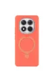 Xiaomi Redmi Note 14 Pro 4g Regal Magsafe Standlı Kapak - Turuncu