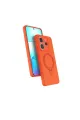Xiaomi Redmi Note 14 4g Regal Magsafe Standlı Kapak - Turuncu