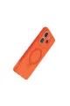 Xiaomi Redmi Note 14 4g Regal Magsafe Standlı Kapak - Turuncu