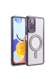 Xiaomi Redmi Note 12 Pro 4g Joke Simli Magneticsafe Kılıf - Derin Mor