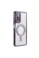 Xiaomi Redmi Note 12 Pro 4g Joke Simli Magneticsafe Kılıf - Derin Mor