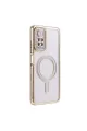 Xiaomi Redmi Note 12 Pro 4g Joke Simli Magneticsafe Kılıf - Gold