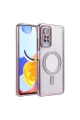 Xiaomi Redmi Note 12 Pro 4g Joke Simli Magneticsafe Kılıf - Pembe