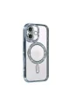 Apple İphone 17 Joke Simli Magneticsafe Kılıf - Mavi