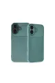 Apple İphone 16 Plus Kılıf Auto Focus Karbon Kapak - Koyu Yeşil