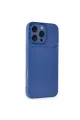 Apple İphone 16 Pro Max Kılıf Auto Focus Karbon Kapak - Lacivert