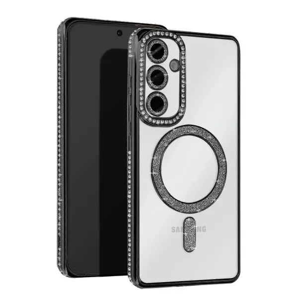 Samsung Galaxy S25 Fe Joke Simli Magneticsafe Kılıf - Siyah
