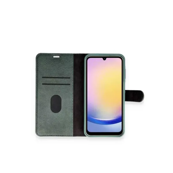 Samsung Galaxy S24 Ultra Kılıf Trend S Plus Kapaklı Kılıf - Siyah