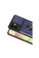 Samsung Galaxy A07 4g Pars Lens Yüzüklü Silikon - Lacivert