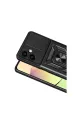Samsung Galaxy A07 4g Pars Lens Yüzüklü Silikon - Siyah