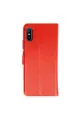 Xiaomi Redmi 9a Kılıf Trend S Plus Kapaklı Kılıf - Kırmızı