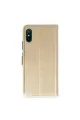 Xiaomi Redmi 9a Kılıf Trend S Plus Kapaklı Kılıf - Gold