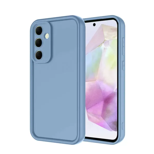 Samsung Galaxy A17 5g Viera Silikon - Mavi