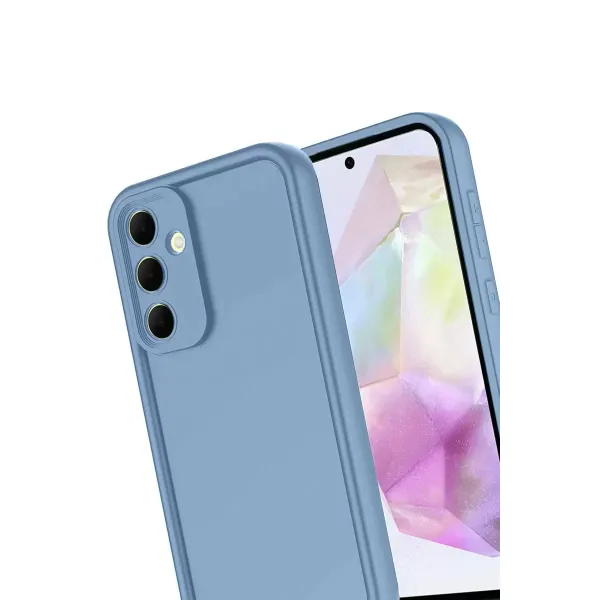 Samsung Galaxy A17 5g Viera Silikon - Mavi