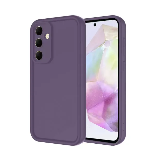 Samsung Galaxy A17 5g Viera Silikon - Mürdüm