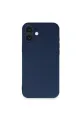 Apple İphone 16 Kılıf First Silikon - Lacivert