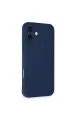Apple İphone 16 Kılıf First Silikon - Lacivert