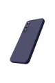 Samsung Galaxy S25 Fe Nano İçi Kadife Silikon - Lacivert