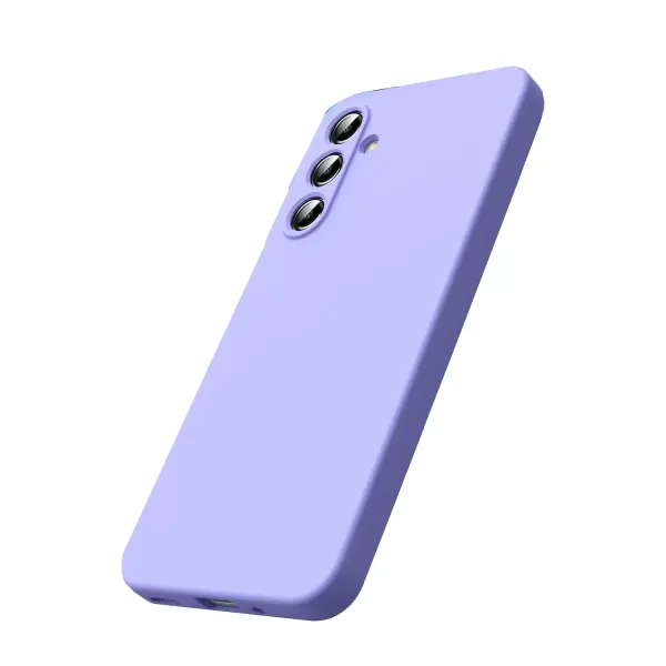 Samsung Galaxy A17 5g Nano İçi Kadife Silikon - Lila
