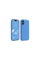 Apple İphone 16 Plus Kılıf First Silikon - Mavi