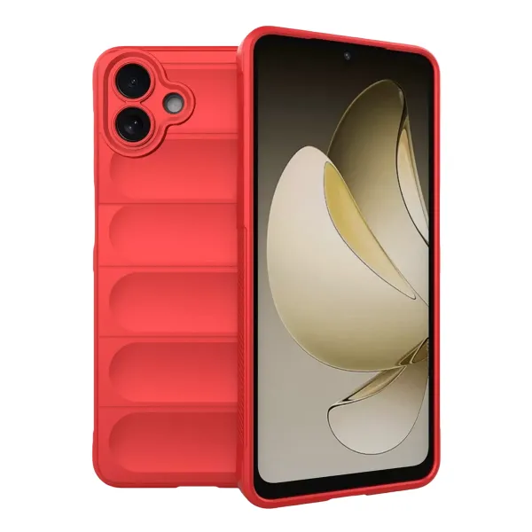 Samsung Galaxy A07 4g Optimum Silikon - Kırmızı