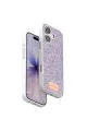 Onegif Apple İphone 17 Bright Simli Kapak - Lila