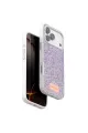 Onegif Apple İphone 17 Pro Bright Simli Kapak - Lila