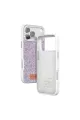 Onegif Apple İphone 17 Pro Bright Simli Kapak - Lila