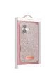 Onegif Apple İphone 17 Pro Bright Simli Kapak - Lila