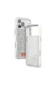 Onegif Apple İphone 17 Pro Bright Simli Kapak - Beyaz