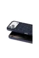 Onegif Apple İphone 17 Pro Bright Simli Kapak - Mavi