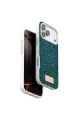 Onegif Apple İphone 17 Pro Max Bright Simli Kapak - Koyu Yeşil