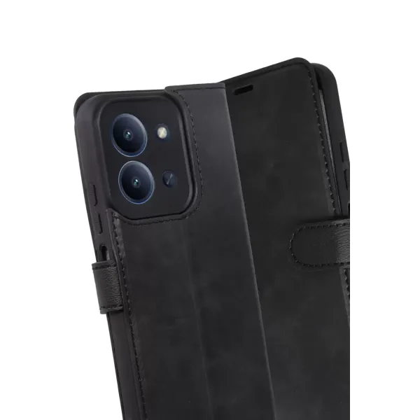 Xiaomi Redmi 15c 4g Trend S Plus Kapaklı Kılıf - Siyah