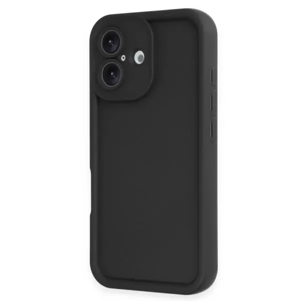 Apple İphone 16 Kılıf Viera Silikon - Siyah