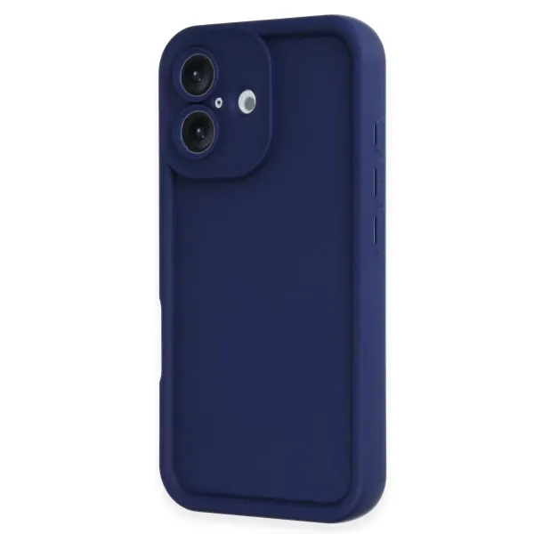 Apple İphone 16 Kılıf Viera Silikon - Lacivert