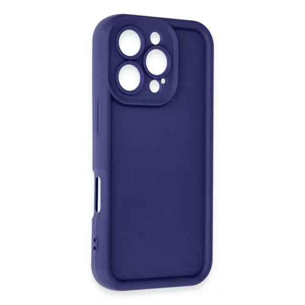 Apple İphone 16 Pro Kılıf Viera Silikon - Lacivert